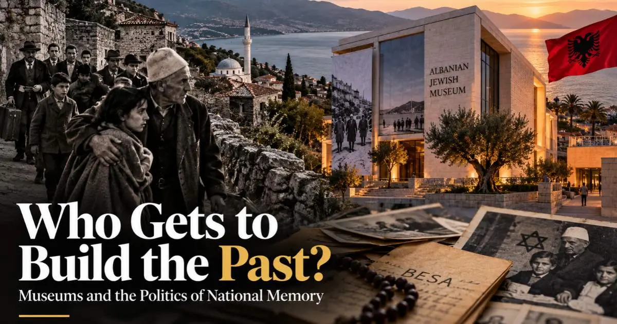 Albanian Jewish Museum and wartime refugees illustrating the politics of national memory